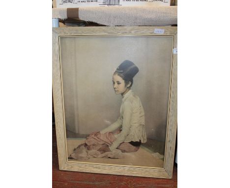 retro framed print 69cm x 55cm (postage unavailable) 