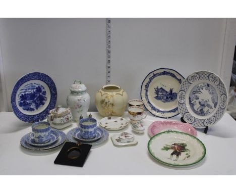 A good box of misc ceramics  Royal Worcester etc 