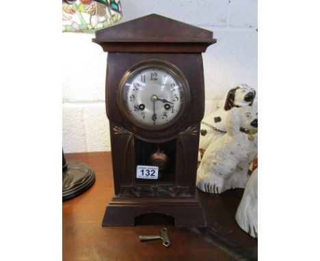 Pretty Art Nouvea mantle clock