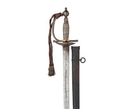 [AP] A 1796 PATTERN ROYAL IRISH DRAGOON GUARDS OFFICER~S DRESS SWORD, CIRCA 1820 of regulation type, with straight double-edg