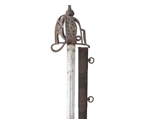 [AP] A HIGHLAND OFFICER~S BASKET-HILTED BROADSWORD, SECOND QUARTER OF THE 19TH CENTURY AND A HIGHLAND BASKET-HILTED BROADSWOR