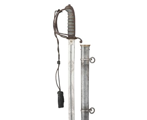 [AP] A ROYAL ARTILLERY STAFF PATTERN SWORD BY HENRY WILKINSON, NO. 12599 FOR 1863 AND A ROYAL ARTILLERY OFFICER~S SWORD of re