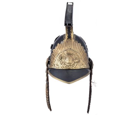[AP] A TROOPER~S HELMET OF DRAGOON GUARDS OR HEAVY DRAGOONS, CIRCA 1818-34 a |Roman| pattern helmet, with massive blackened s