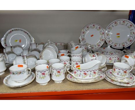 A SEVENTY SEVEN PIECE PARAGON ROSAMUNDA DINNER SERVICE WITH A THIRTY PIECE PARAGON BELINDA PART TEA SET, comprising Rosamunda