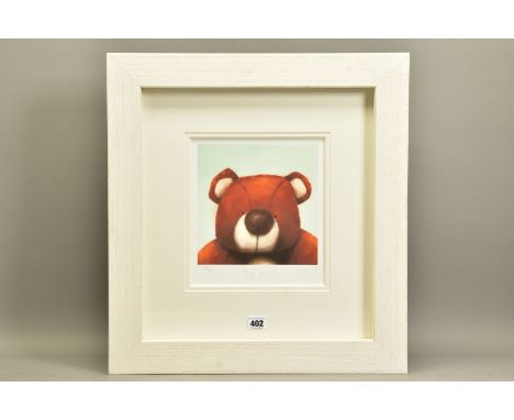 DOUG HYDE (BRITISH 9172) 'BIG BEAR' A SIGNED LIMITED EDITION PRINT OF A BEAR, 189/395 with certificate, approximate sizes - i