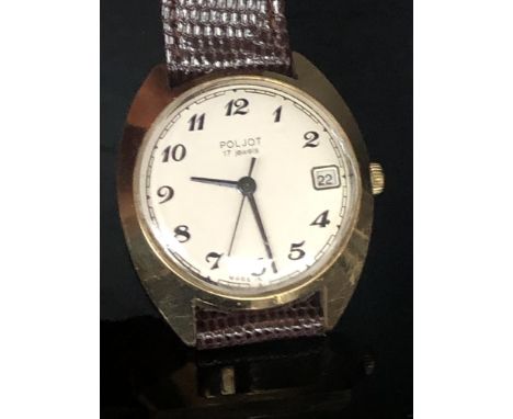 Gents vintage Poljot mechanical wristwatch 