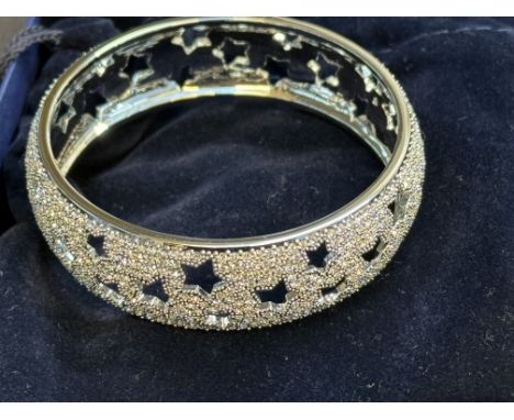 Swarovski bangle with box 