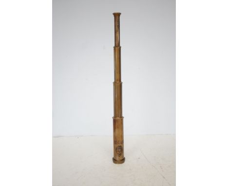 Brass German telescope
