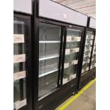 Econo Cold "GX-D1-2BM2F-HC" 2 Glass Door Freezer S/N 7623 3153 2102 0204