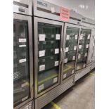 True "T-49FG-HC-FGD01" 2 Door Glass Front Freezer S/N 10318519