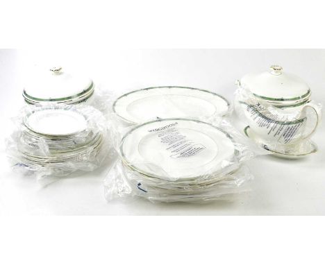 WEDGWOOD; a part dinner service in the 'Jade' pattern, to include tureens.