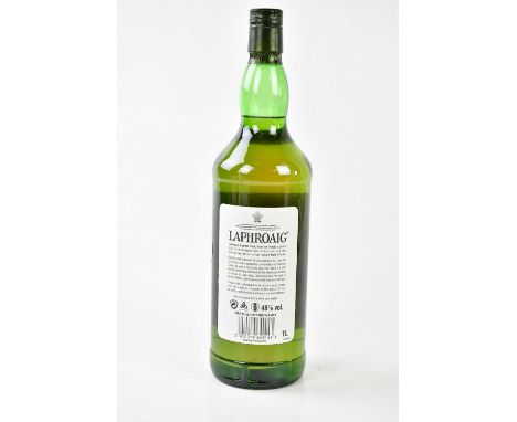 WHISKY; a single bottle of Laphroaig Isle Single Malt Scotch Whisky, Quarter Cask (double cask matured), 48%, 1l.