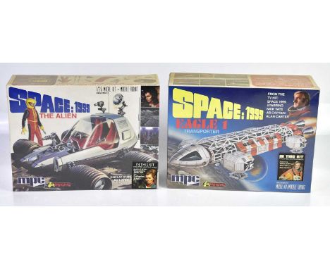 SPACE 1999; two Fun Dimensions model kits, 'The Alien' and 'Eagle 1 Transporter', both boxed (2)