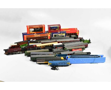 HORNBY; OO gauge carriages, further trains, Bachmann carriages, and rolling stock.