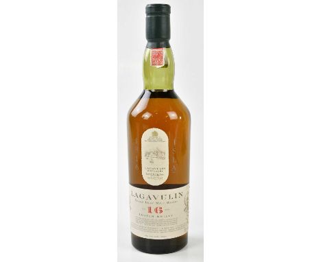 WHISKY; a single bottle of Lagavulin Single Islay Malt Scotch Whisky aged 16 years, 43%, 70cl, in cardboard carton.