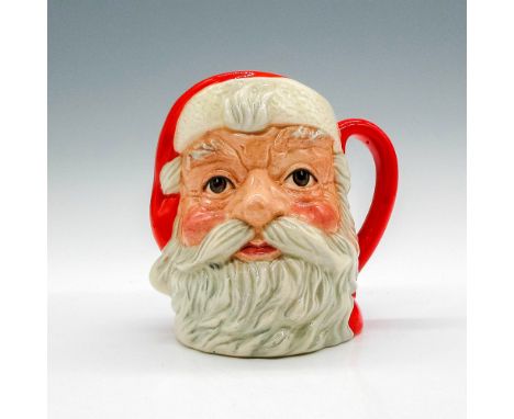 Style Four, plain red handle. Red and white colorway.The Santa Claus jug was introduced in 1981 and was the first to undergo 