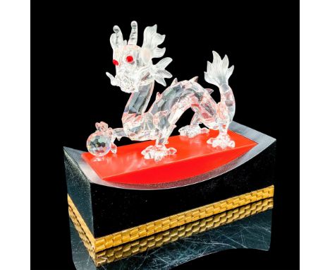 Annual edition from Swarovski Crystal Society. Featuring a hand-finished design in genuine full cut crystal. Includes crimson