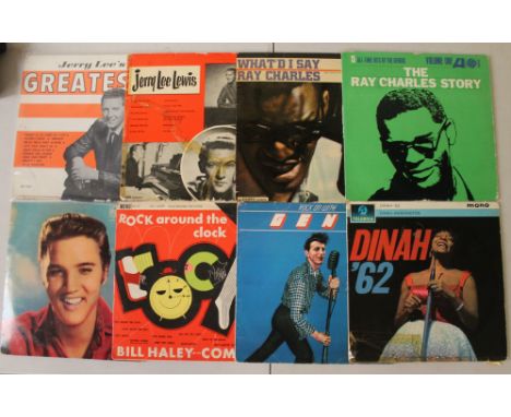 R&R LPs - Shakin' collection of 22 x LPs with some early sought after releases. Artists/titles include Jerry Lee Lewis - Grea