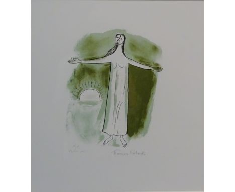 'Dawn', artist's proof lithograph after Frances Richards (British 1903-1985) signed in pencil titled verso 31cm x 28.5cm   Co