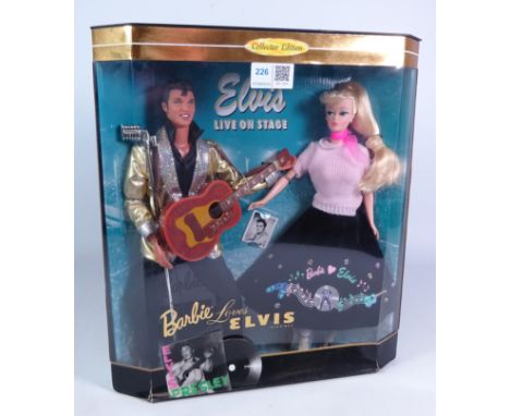 Barbie loves Elvis gift set Collector Edition, made by Mattel, boxed   Condition Report   Click here for further images, cond