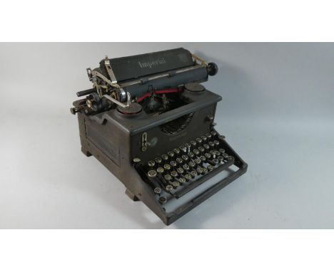 A Vintage Imperial Manual Typewriter 