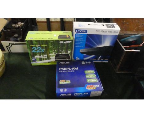 A DVD Player, DVD Recorder and P5 KPL-AM Mother Board 