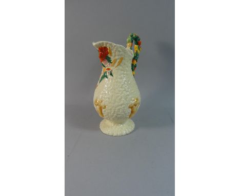 A Clarice Cliff Celtic Harvest Water Jug by Newport Pottery, 28.5cm High 