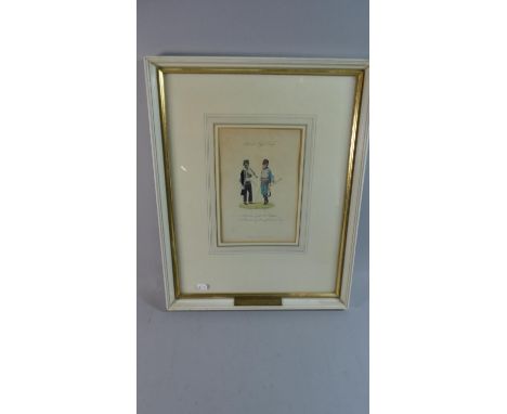 A Framed Print, British Light Troops 