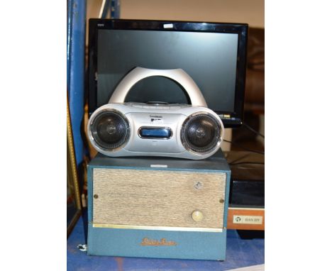 VINTAGE FIDELITY RADIO, GOODMAN'S STEREO &amp; SMALL TV     