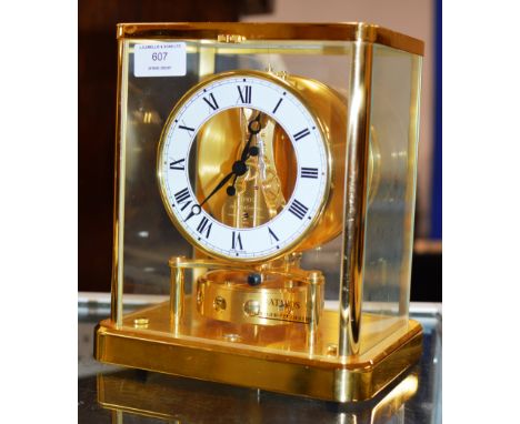A FINE JAEGER LE-COULTRE "ATMOS" MANTLE CLOCK