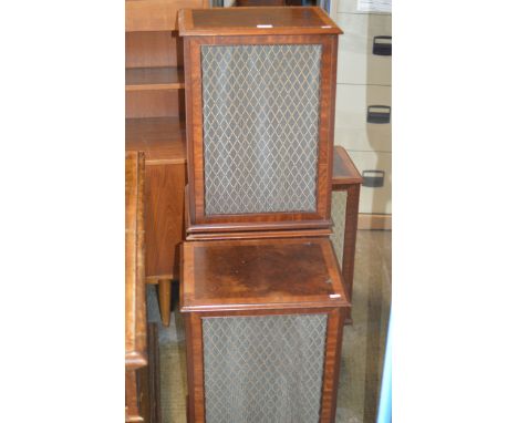 4 VINTAGE SPEAKER CABINETS     