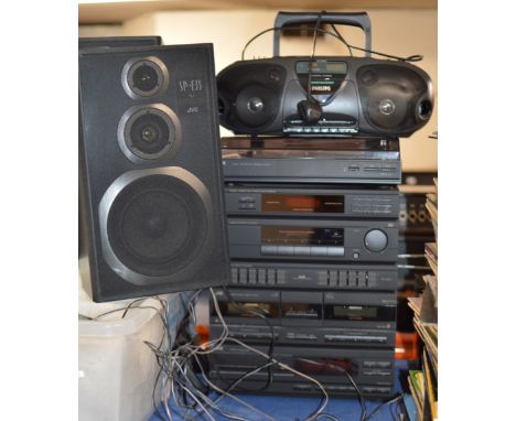 JVC TWIN SPEAKER HIFI &amp; PORTABLE STEREO     
