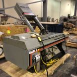 Marvel Vertical Tilt-Frame Band Saw Model 8-Mark-II S/N 830570, LOADING FEE $100