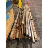 Lot of Pipe Material includes Cooper, Aluminum and Cast, LOADING FEE $100