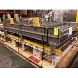 Lot of (3) Hytrol and Prime Pallet Conveyor Sections 10 Foot Long x 57" Wide, LOADING FEE $150