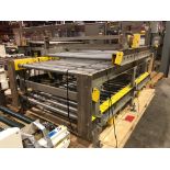 Lot of (2) Prime Pallet Conveyor Sections 53.5 " x 10 Foot Long, LOADING FEE $150