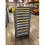 Stanley Vidmar 11 Drawer Cabinet, LOADING FEE $50