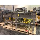 Lot of (3) Prime Pallet Conveyor Sections 10 Foot Long x 57" Wide, LOADING FEE $150