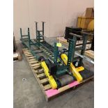 Lot of (2) Hytrol Belt Conveyors 1- 10 Foot Long x 10 Inch Wide and 1- 12" wide x 138 inch Long