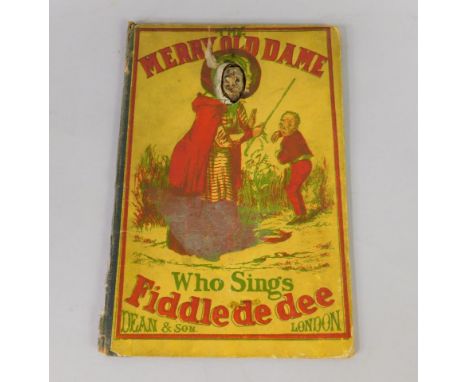 [Dean & Son, publisher]. The Jolly Old Man Who Sings Down Derry Down, n.d. [1865], first edition, 8 hand coloured illustratio