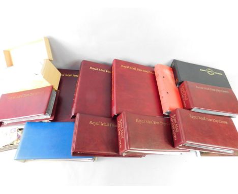 GB.- First Day Covers. c1000+ FDC's 1970's to 2000's, (large box).