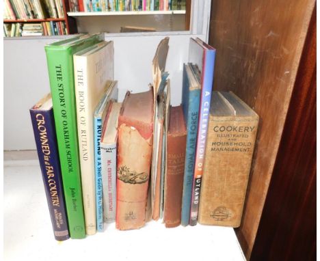 H R H Princess Michael of Kent; Crowned in a Far Country, signed; John Barber, The Story of Oakham School, presentation signe