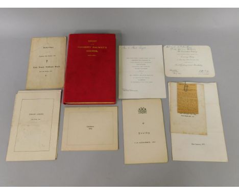 Viscount Galway. Sport with Viscount Galway's Hounds 1876-1907, first edition, cloth, published through private subscription,