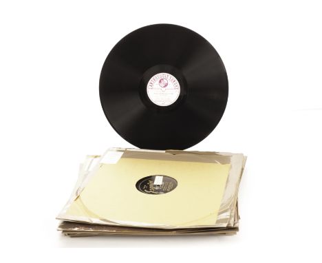 Vocal records, 12-inch: twelve, by Gigli (Victor 15188), Mahe et al (Milhaud Les Amours de Rousard, comp cond, DB 4999); Lemn