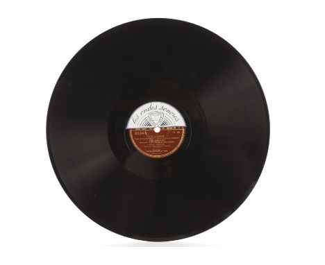 Vocal records, 12-inch: eighteen, by Croiza (Lumen 32.045 (x2), Col. D15240-1, 15187), Sedira (Disque DB 5023), Angelici (Lum