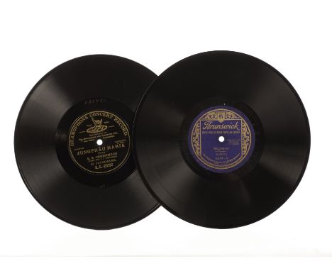Vocal records, 10-inch: Petrova-Zvantseva / Sibiriakov: Angel 2-23480 / 4-22131 Trovatore; Martinelli: Victrola 731; Lussan: 