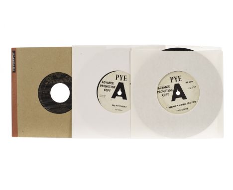 The Kinks: two 7” promo singles: “See My Friend” & “Tired of Waiting For You”, both on PYE from 1965, sold with  The Who - I 