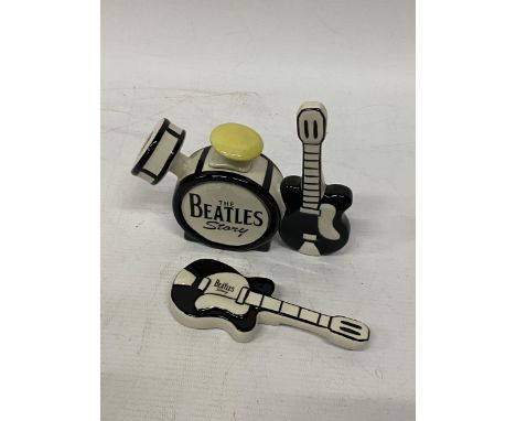 A SIGNED LORNA BAILEY BEATLES TEAPOT