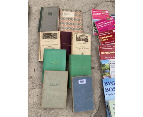 NINE VARIOUS MARY WEBB VINTAGE HARDBACK BOOKS