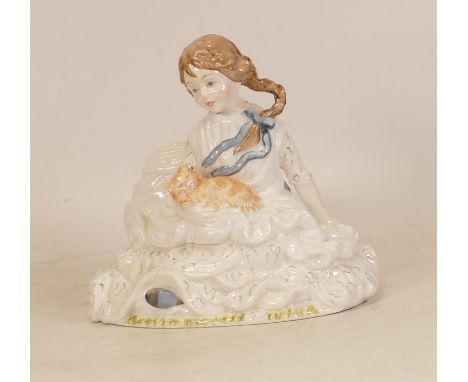 Royal Worcester figure Safe At Last 